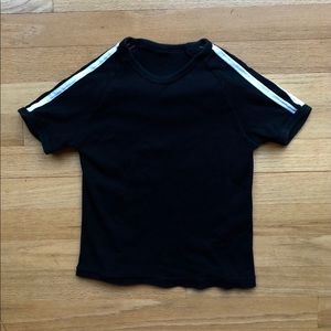 Brandy Melville tight black top lightly used